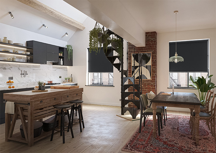 Trinity (FR Blackout), Pitch - Twist&Fit Roller Blind - Image 7